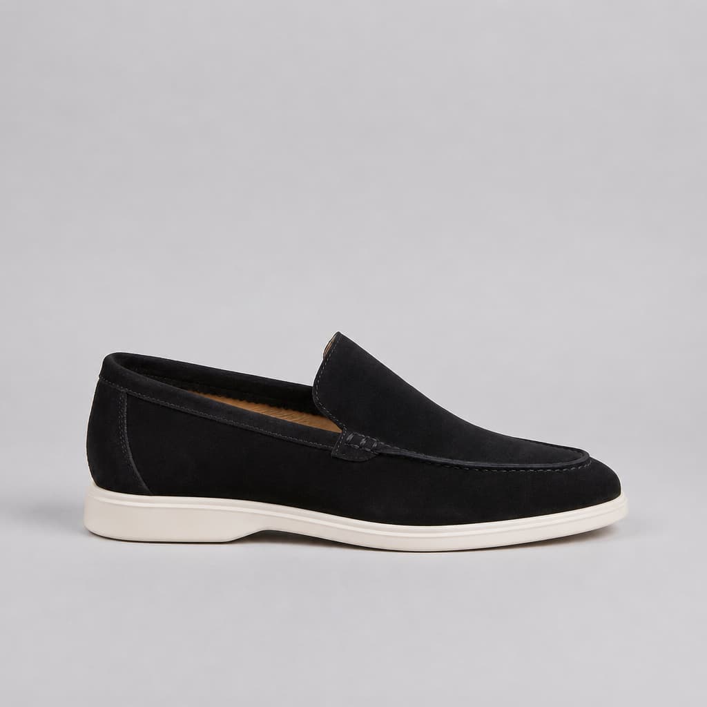 Suede Loafers