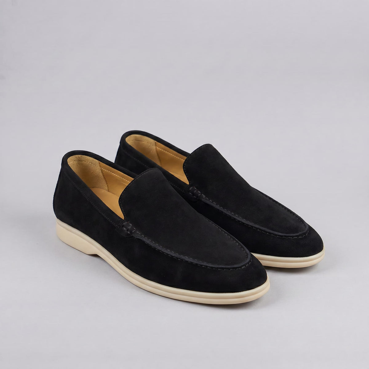 Suede Loafers