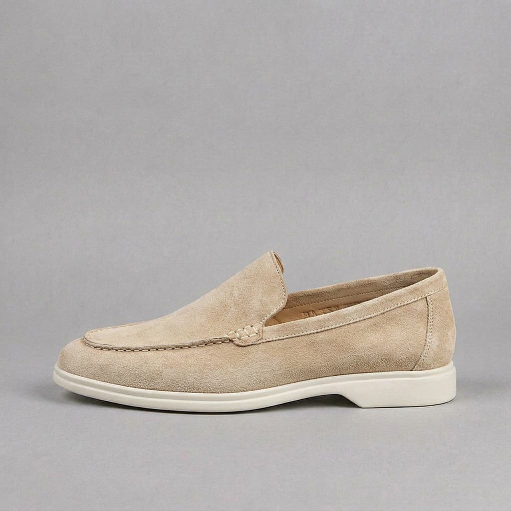Suede Loafers