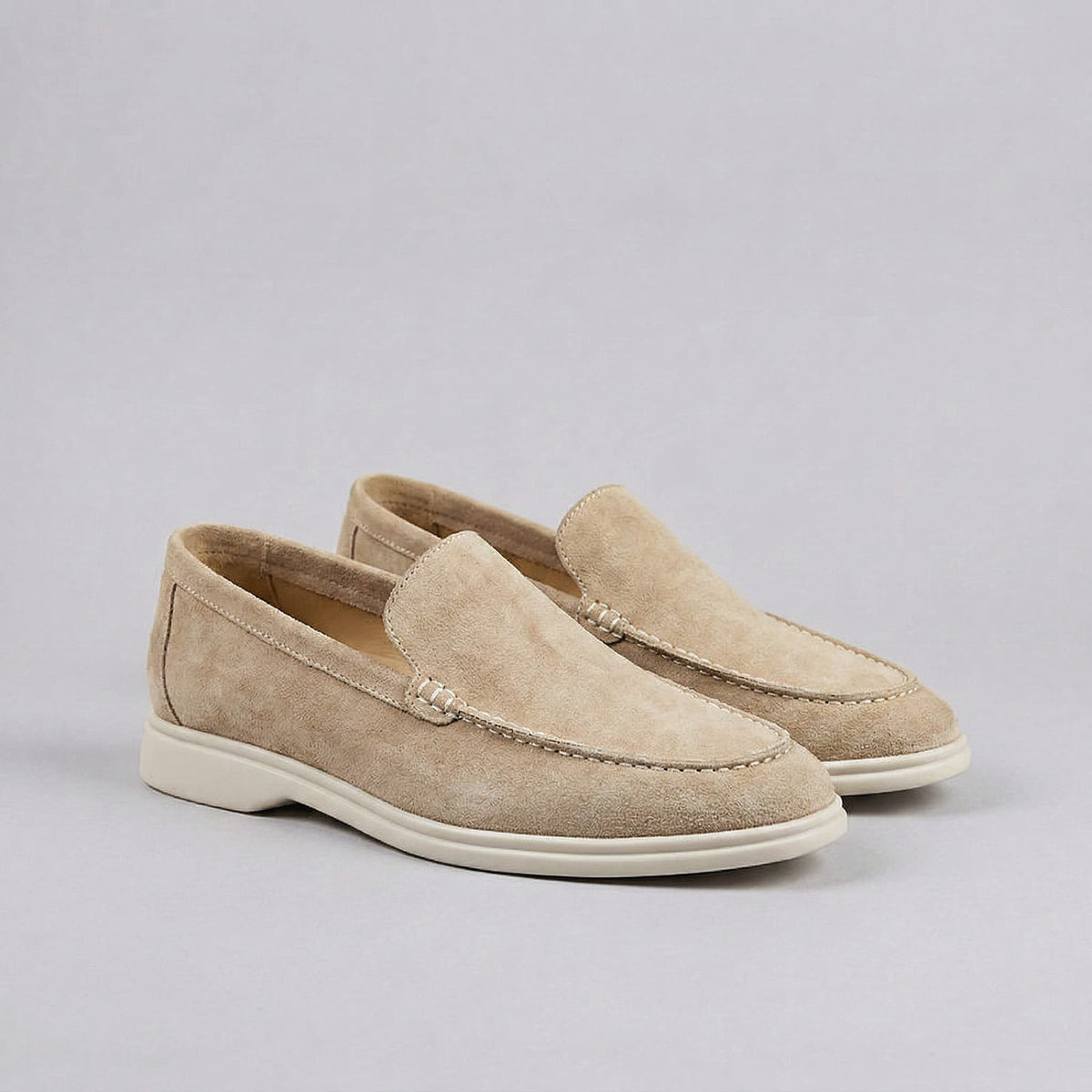 Suede Loafers