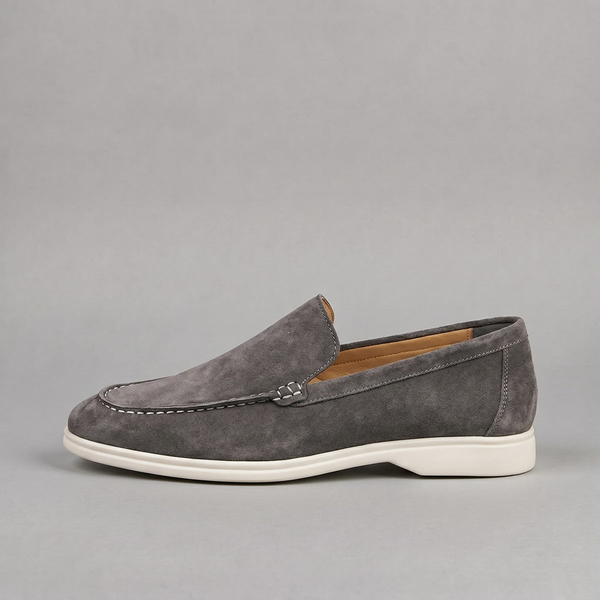 Suede Loafers