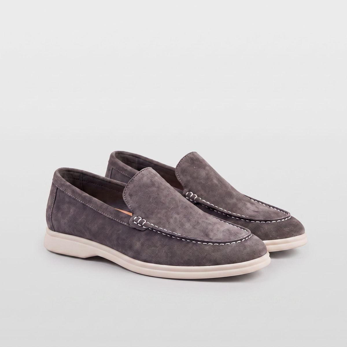 Suede Loafers