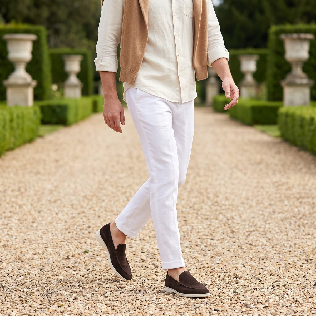Suede Loafers