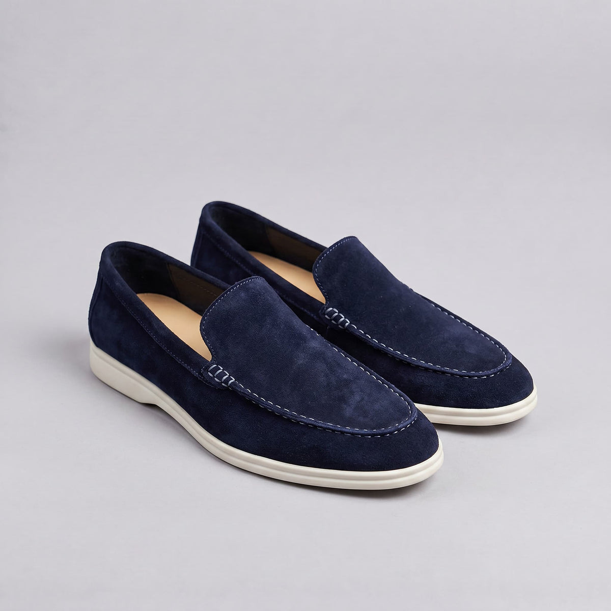 Suede Loafers