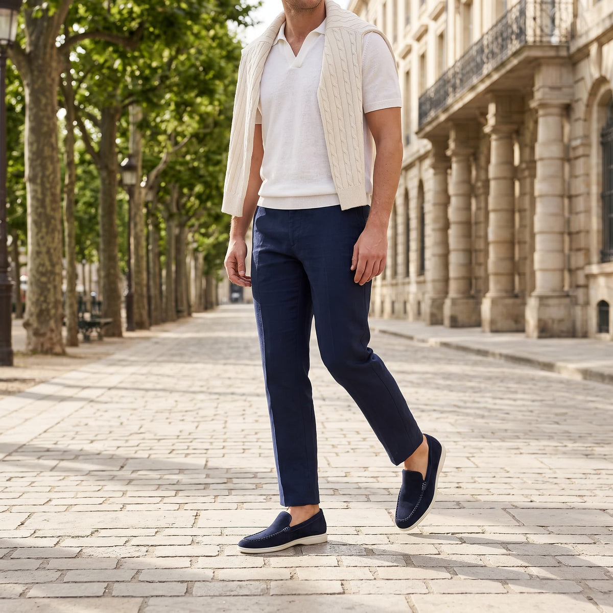 Suede Loafers