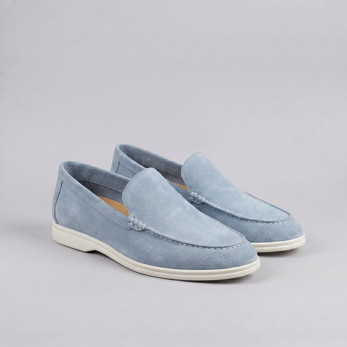 Suede Loafers