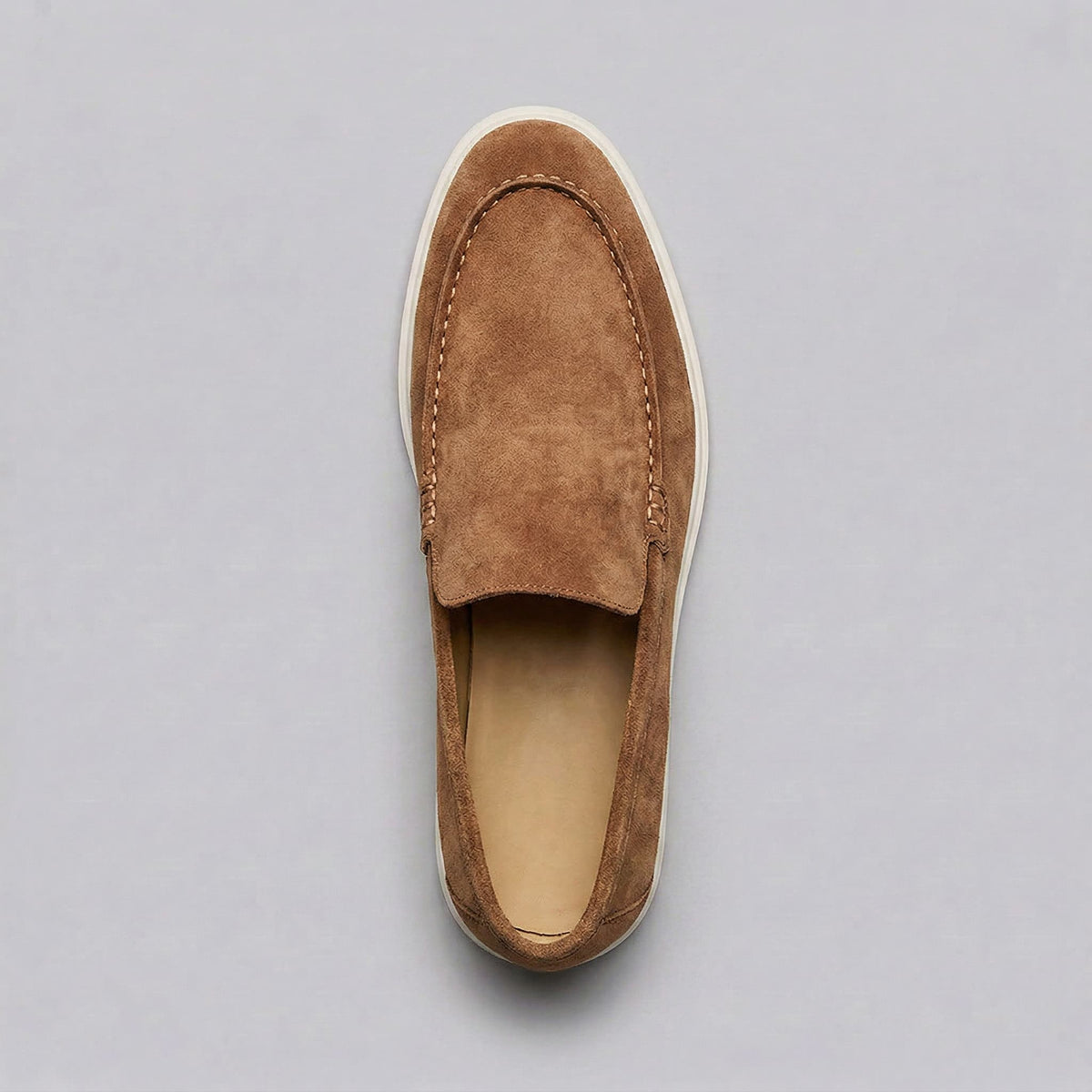 Suede Loafers
