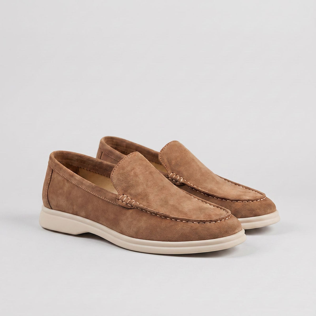 Suede Loafers