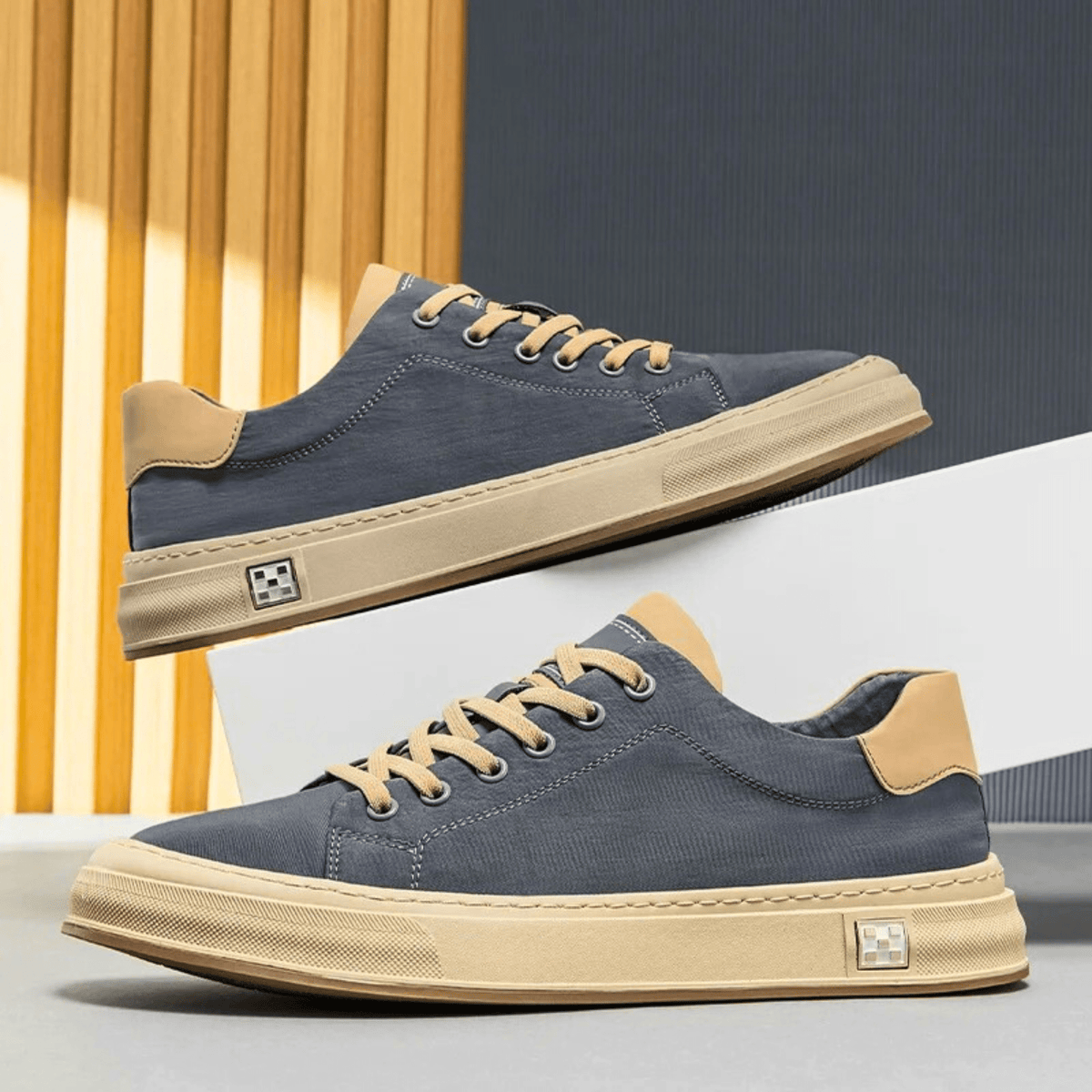 Canvas Low-Top Sneakers