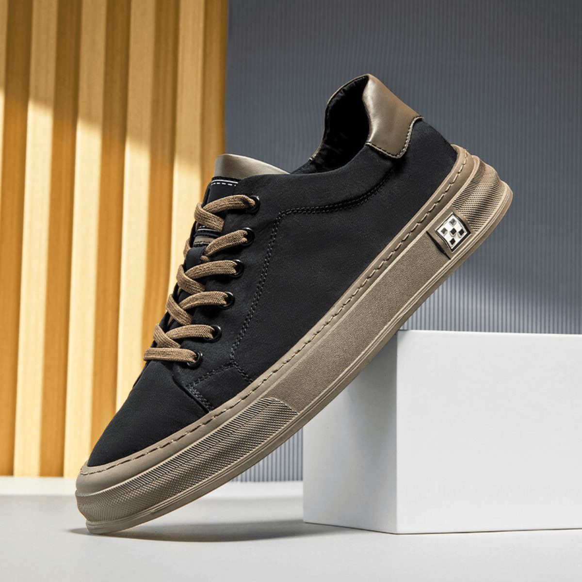 Canvas Low-Top Sneakers